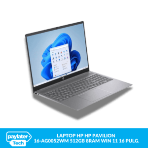 LAPTOP HP HP PAVILION 16-AG0052WM 512GB 8RAM WIN 11 16 PULG