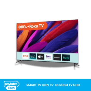 SMART TV ONN 75'' 4K ROKU TV UHD NUEVAS